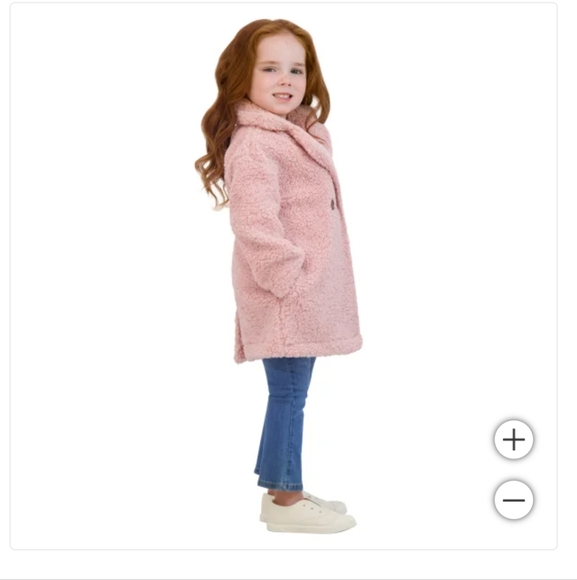 New! Biscotti Collezioni Kids' Girls Toddler Assorted Coats Pink Color Size 5T - Picture 4 of 9